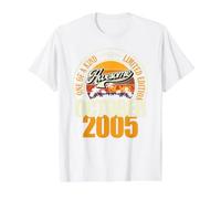 Super Depuis Octobre 2005 21e Anniversaire Dicton 21 Ans T-Shirt Graphique avec Valeur, Homme, Blanc, M
