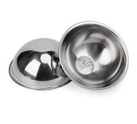 Super Design 2 bols de rechange en acier inoxydable, bols intérieurs correspondants pour gamelle inclinée sans déversement pour chiens et chats, bol pour animaux de compagnie à angle incliné, plus