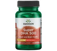 Super DHA 500 provenant de calmar de qualité alimentaire - 30 gélules molles