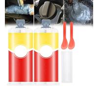 Super Diamond Mud Seal For Metal, All Purpose Repair Glue, AB Glue Waterproof Sealant, Casting Repair Glue for Metal, Metal Repair Paste Magic Welding Glue for Repairing All Surfaces. (2Pcs)