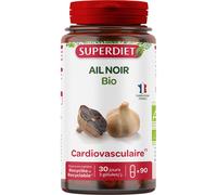 Super Diet - Complément alimentaire Ail Noir Bio - Phytothérapie - Fabrication française - 90 gélules