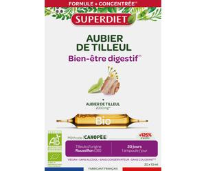 Super Diet Aubier De Tilleul Bio Ampoules 20x10ml