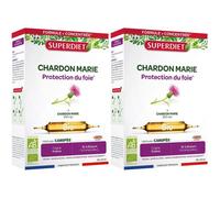 SUPER DIET Chardon Marie Bio Ampoule Ampoule(S) 2x20x10 ml