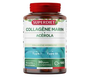 SUPER DIET Collagène marin Vitamine C Comprimé(S) 180 pc(s)