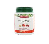 Superdiet - SUPERDIET - MULTIVITAMINES ET MINERAUX - Nutrithérapie - 150 gélules Vitamines 67 g unisex