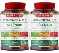 SUPER DIET Complexe Vitamines A, C, E et Sélénium - 10% avec le code: 926CE Capsule(S) 2x150 pc(s)