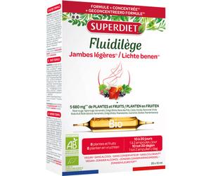 Super Diet Fluidilège Bio Jambes Légères 20x10ml