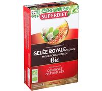 Superdiet Gelée Royale Bio 20 ampoules