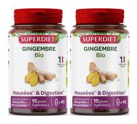 SUPER DIET Gingembre Bio Capsule(S) 2x45 pc(s)