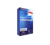 Super Diet – OLIGOCÉAN PMH Plasma marin hypertonique – Principes de Quinton – 20 ampoules de 10 ml