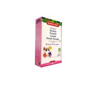 SUPERDIET - QUATUOR BEAUTÉ DE LA PEAU BIO - Bardane, Ortie, Pissenlit, Carotte -Phytothérapie -Fabrication Française - 20 ampoules de 15 ml