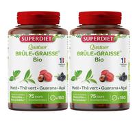 SUPER DIET Quatuor Brûle-Graisse Bio - 10% avec le code: 926CE Comprimé(S) 2x150 pc(s)