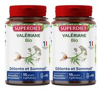SUPER DIET Valériane Bio Gélules Capsule(S) 2x45 pc(s)