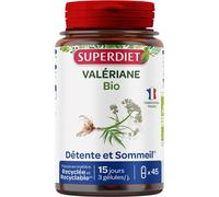 Superdiet Valériane Bio 45 Gélules