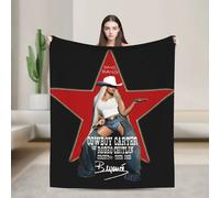 Super doux Beyonce Cowboy Carter 2025 Tour jeter couverture Premium polaire flanelle lit couverture confortable en peluche couvre-lit utilisation toutes saisons 4