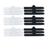 Super doux, doublure de soutien-gorge, 70 % bambou et 30 % coton, sans étiquettes, sans couture, taille XL (6 doublures, noir/blanc)