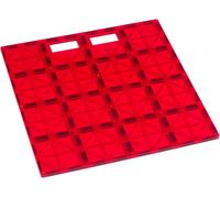 : Super Durable De Construction Stabilisateur Carreaux 12x12 Avec Poignée De Transport Pour Easy Play-Magnet Tiles Works Série Avec Des Marques De Renom (Couleurs Peuvent Varier)
