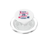 Super Ecole Humour Fin D'Année Scolaire Classe Maîtresse PopSockets PopGrip pour MagSafe