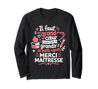 Super Ecole Humour Fin D'Année Scolaire Merci Maîtresse Manche Longue