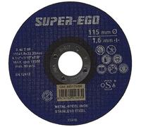 SUPER EGO 855115200 - Disque coupe ext.plat métal 115 x 1,6