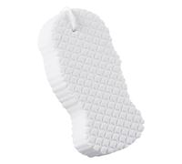 Super éponge de bain exfoliante 3D ultra douce avec dentelle suspendue, corps exfoliant pour une peau sensible, éponge de douche légère pour éliminer les cellules mortes