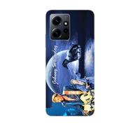 SUPER FABRIQUE Coque Silicone Souple Transparente Compatible Xiaomi, imprimée en France, Johnny Hallyday, la Légende éternelle (Redmi Note 12 4G)