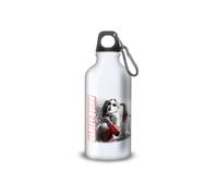 SUPER FABRIQUE Gourde/Bouteille d'eau en Aluminium - Acier Inoxydable (thermos 24h) réutilisable 330ml à 750ml, imprimée Deisng unique Harley Quinn (Aluminium, S 400ml)