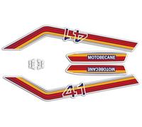 SUPER FABRIQUE Kit Stickers Motobecane MBK 41 pour décorer Votre Motobécane comme à l'époque (kit déco Complet) (Jaune)