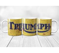 SUPER FABRIQUE Mug/Tasse avec le logo Triumph, Vintage, originale et résistante