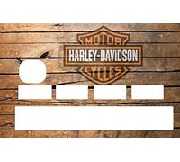 SUPER FABRIQUE Stickers CB Harley Davidson pour Personnaliser Votre Carte Bleue Selon l'envie du Moment