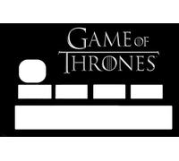 SUPER FABRIQUE Stickers Game of Throne pour Personnaliser Votre Carte Bleue Selon l'envie du Moment