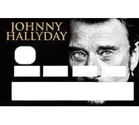 SUPER FABRIQUE Stickers Hommage Johnny Hallyday pour Personnaliser Votre Carte Bleue Selon l'envie du Moment