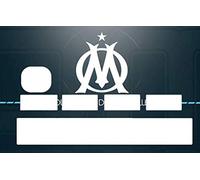 SUPER FABRIQUE Stickers Olympique de Marseille pour Personnaliser Votre Carte Bleue Selon l'envie du Moment