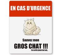 SUPER FABRIQUE Stickers Pet Alert - signalez Votre Chat en Cas d'incendie