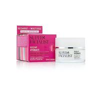 Super Facialist Rosehip Peaceful Skin Crème de nuit hydratante pour régénérer et rajeunir la peau avec acide hyaluronique et huile de concombre, soin doux du visage, végétalien, 50 ml