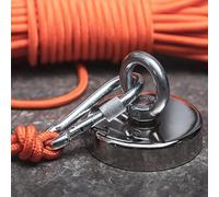 Super Fort Aimant N¿¿Odyme Pot P¿ºche R¿¿Cup¿¿Ration Aimants Ronds En N¿¿Odyme Crochet Magn¿¿Tique Puissant Mer P¿ºche Chercheur