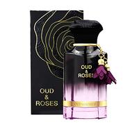 super fragrances Oud et roses | eau de parfum 60ml par Ahmed al Maghribi spray unisexe haute qualité dinde rose indienne bois gaïac santal fleur blanche ambre