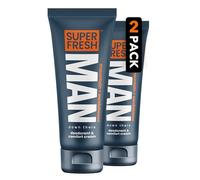 Super Fresh Ball Lot de 2 déodorants pour homme sans aluminium Crème hygiénique pour l'aine et le corps Contrôle les odeurs Réduit les frottements Tubes de 113,4 g pour une fraîcheur quotidienne, un