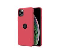 Super Frosted Shield - Coque pour Apple iPhone 11 Pro avec logo (Rouge vif)
