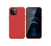 Nillkin Super Frosted Shield Pro - Coque pour Apple iPhone 12 Pro Max (Rouge) Rouge G