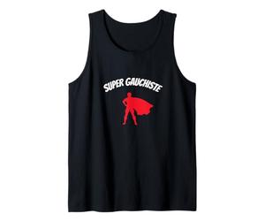 Super Gauchiste - Humour Syndicaliste en Grève CGT Gauche Débardeur