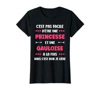 Super Gaulois mignonne Humour fille princesse Gauloise T-Shirt