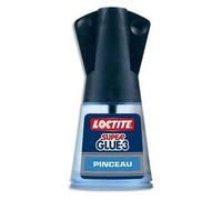 Super Glue Colle Instantanée Liquide En Flacon De 5g, Pinceau Applicateur, Superglue3 Slalom