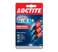 Super glue3 colle liquide lot 3 x1g