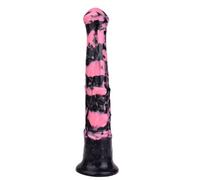 Super Grand Gode Cheval Réaliste, Gode Long De 11.61 Pouces Avec Ventouse Forte Tpe Énorme Bite Jouet Sexuel Adulte Pour Hommes Femmes Masturbation Vaginale Anale (Black)