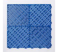 Super Grand inventaire Atelier de réparation Automobile Sol dédié for Lavage Voiture Garage carrelage(Dark Blue)