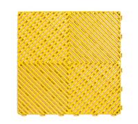 Super Grand inventaire Atelier de réparation Automobile Sol dédié for Lavage Voiture Garage carrelage(Yellow)