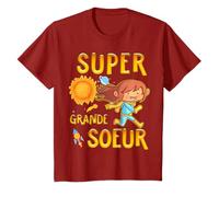 Super Grande Soeur Des Etoiles Cadeau Suprise Naissance T-Shirt