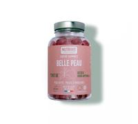 Nutrivie Super-Gummies Belle Peau Goût Fraise 60 gummies
