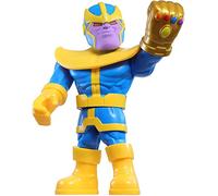 SUPER HERO ADVENTURES- Playskool Heroes Mega Mighties Marvel Thanos Figurine à Collectionner 25 cm Jouets pour Enfants à partir de 3 Ans, F0022ES1